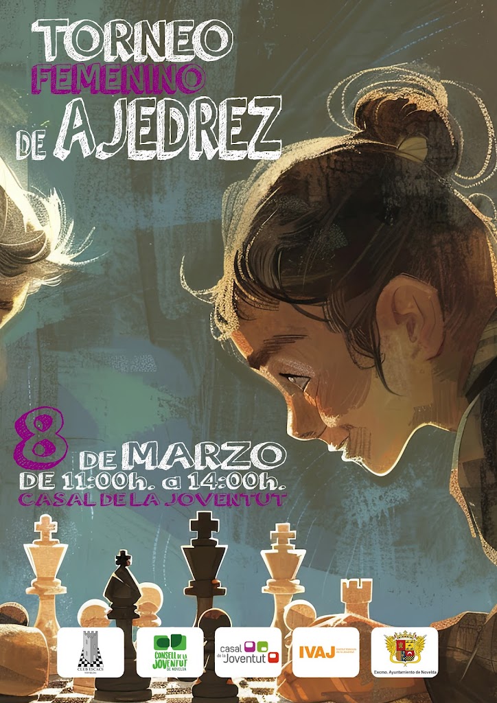 TORNEO FEMENINO DE AJEDREZ – CELEBRANDO EL DÍA DE LA MUJER